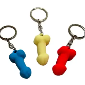 Silicone Penis Keychain, diablopicante — Phosphorescent Assorted Colors (D-245449)
