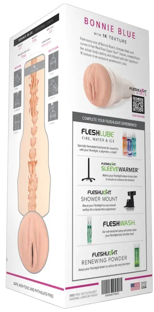 Masturbators Fleshlight Bonnie Blue 1K Photo 13