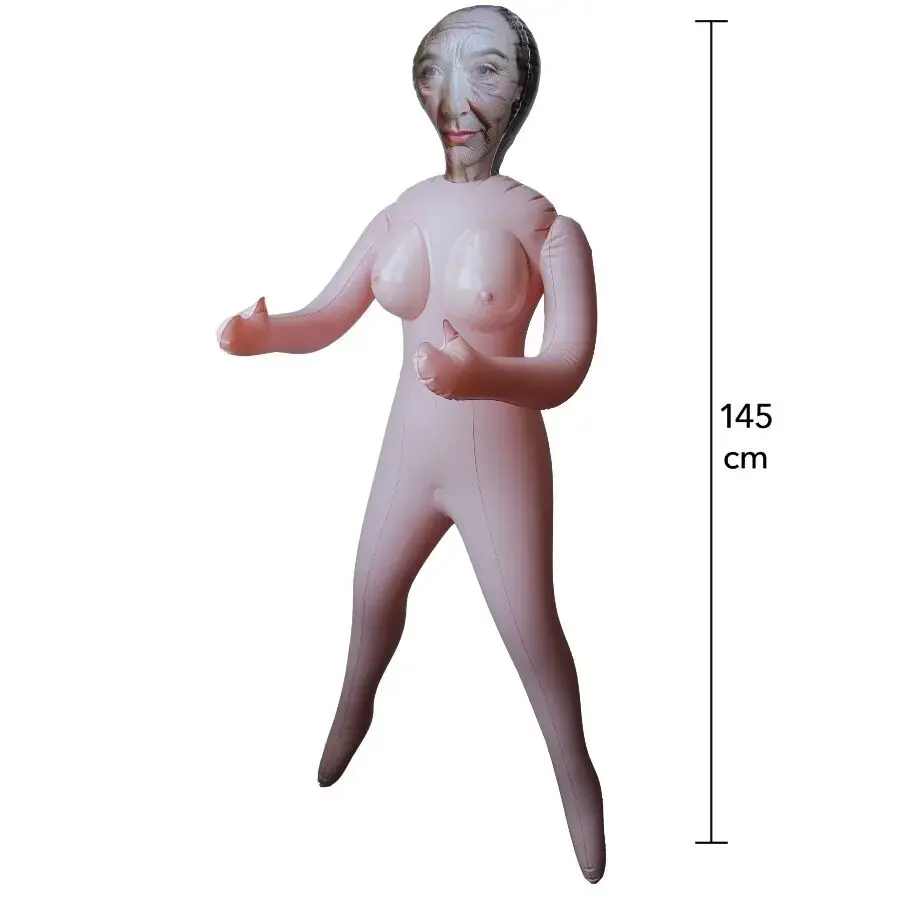 Inflatable Doll HIDDEN DESIRE Horny Granny 145 cm Photo 2