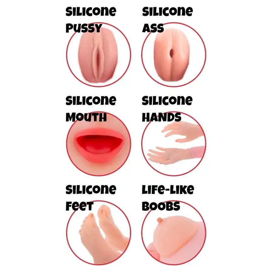 Inflatable sex doll HIDDEN DESIRE Lusty Lola 145 cm Photo 3
