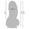 Dildo HIDDEN DESIRE INFERNO FAT BOYS 27 cm Photo 2