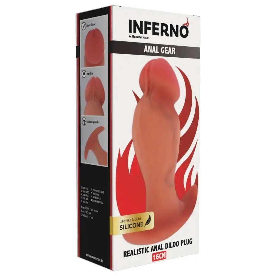 Butt Plug HIDDEN DESIRE INFERNO 16 cm Photo 6