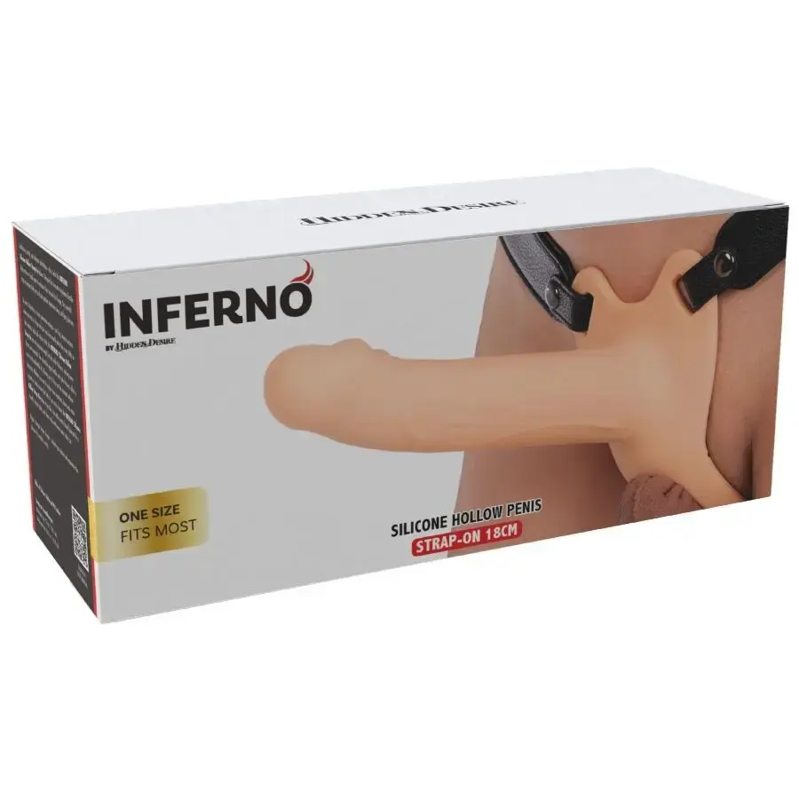 Penis sleeve strap-on HIDDEN DESIRE INFERNO 18 cm Photo 6