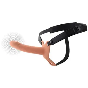 Strap-on penis sleeve, HIDDEN DESIRE INFERNO vibrating, length 18 cm