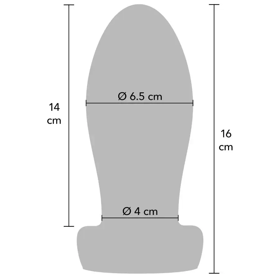 Anal stretcher plug HIDDEN DESIRE Extreme Heavy Large Photo 4