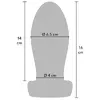 Anal stretcher plug HIDDEN DESIRE Extreme Heavy Large Photo 4