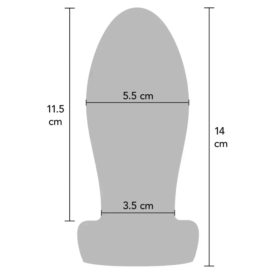 Anal stretcher plug HIDDEN DESIRE Extreme Heavy Medium Photo 4