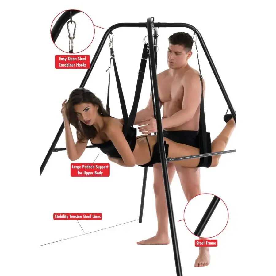 HIDDEN DESIRE Extreme Lovers Swing with Stand Photo 3