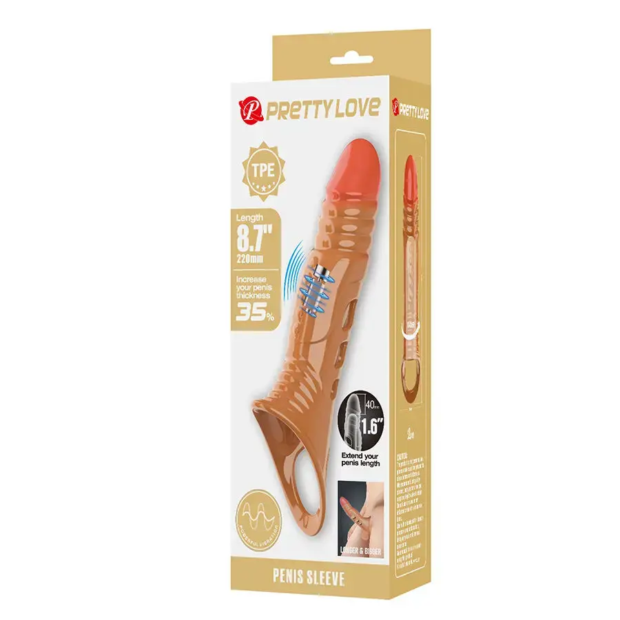 Penis sleeve pretty love PRETTY LOVE - VIBRATING PENIS SLEEVE Photo 9