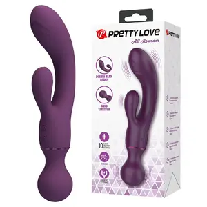 G-spot vibrators pretty love ALL ROUNDER PURPLE — modelis D-245217, uzlādējams, kompakts ar vienu motoru