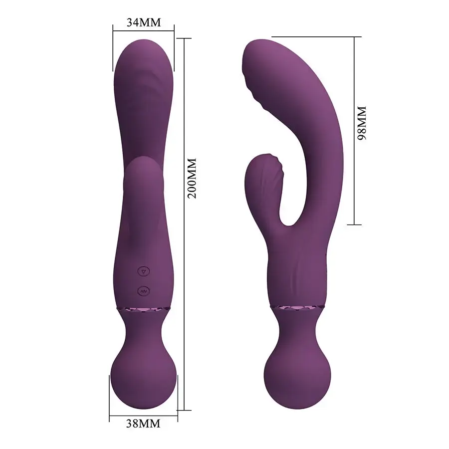G-spot vibrators pretty love ALL ROUNDER PURPLE D-245217 Photo 9