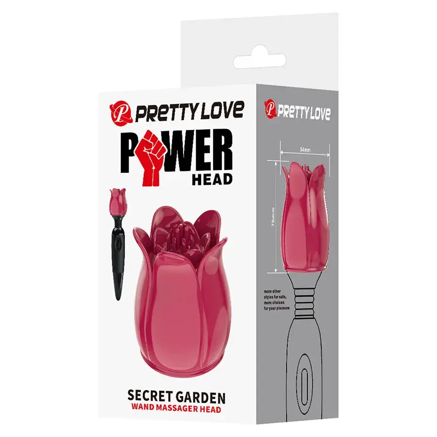 Pretty Love Secret Garden Pink — Massage Head Photo 9