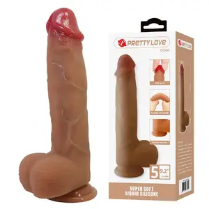 Reālistisks dildo ar piesūcekni, pretty love ORTON — garums 23,5 cm, diametrs 4,9 cm