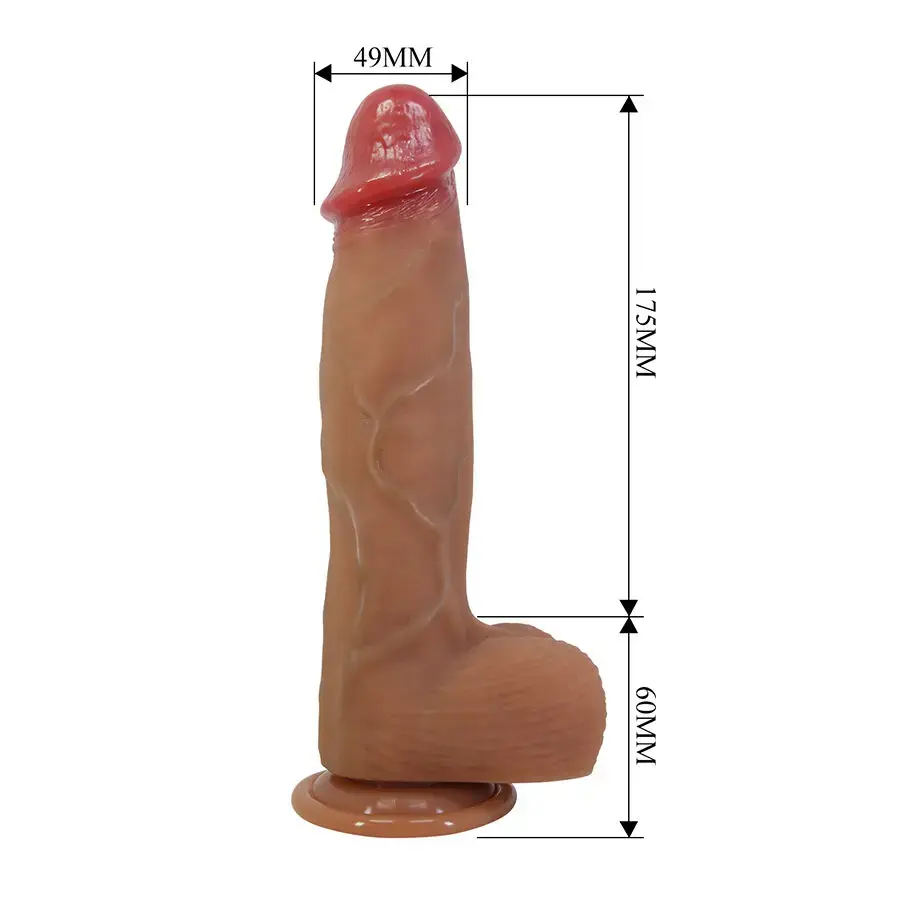 Reālistisks dildo pretty love ORTON 23,5x4,9 cm Photo 7