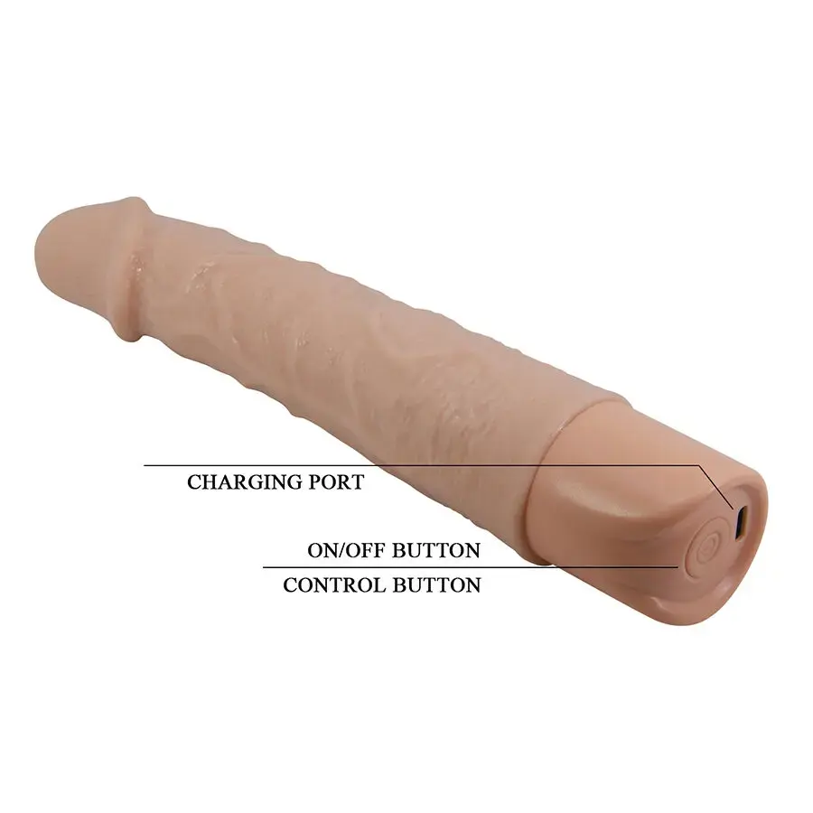 Reālistisks elastīgs vibrators PRETTY LOVE Leander Photo 7