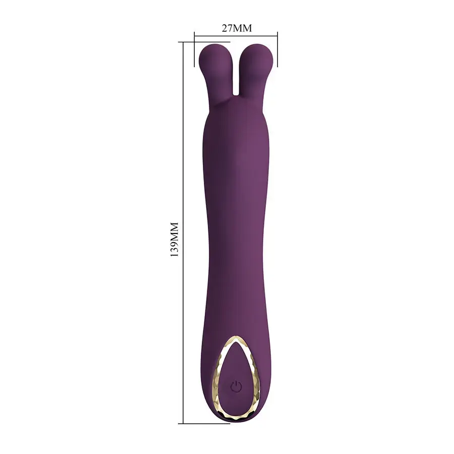 G-spot vibrator pretty love DJ Rabbit Purple Photo 6