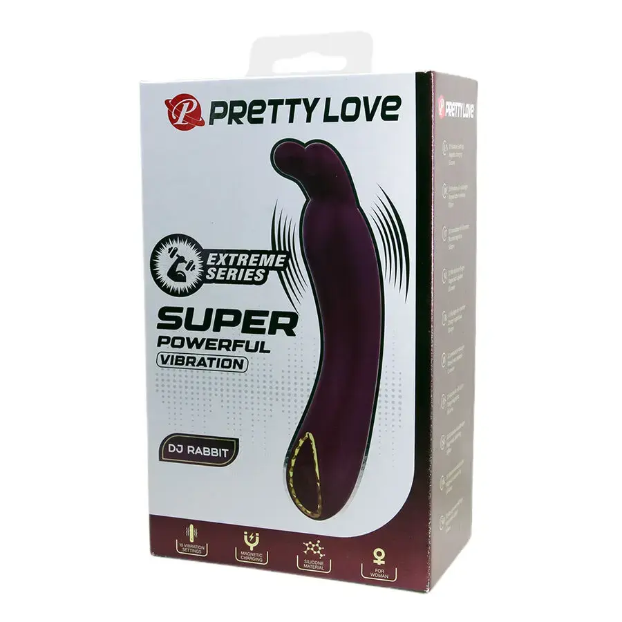 G-spot vibrator pretty love DJ Rabbit Purple Photo 10