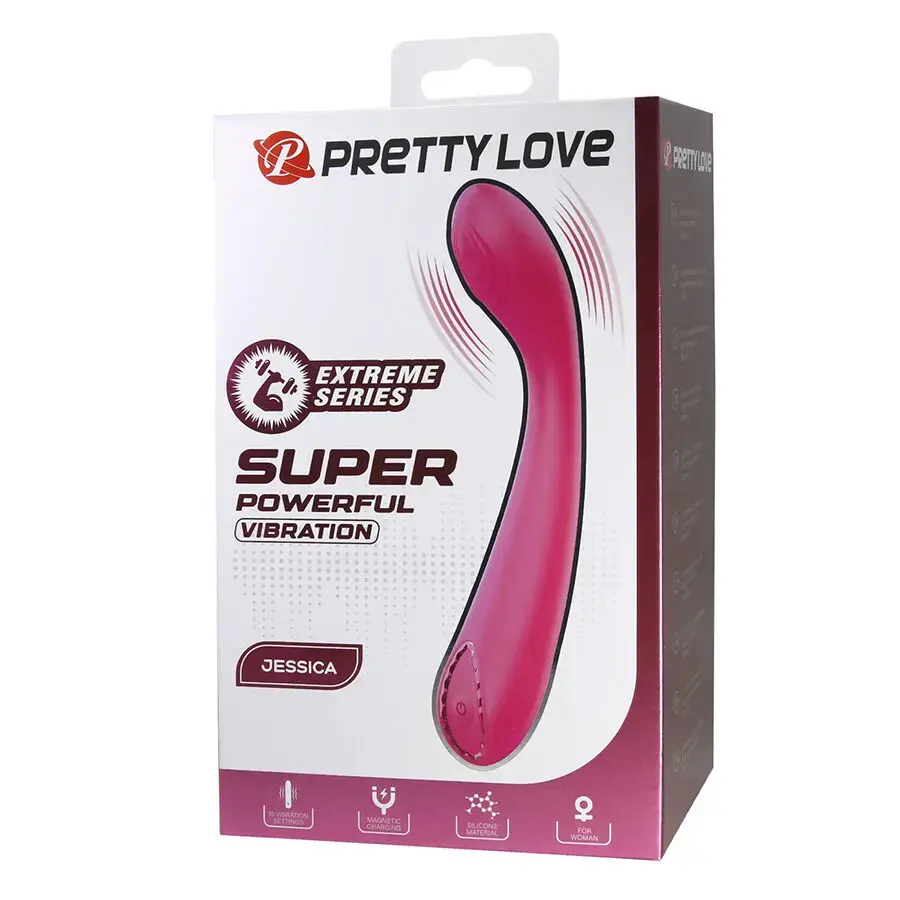 Vibrator pretty love Jessica High Power Pink Photo 9