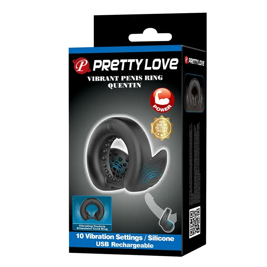Penis ring pretty love Quentin — vibrating cock ring Photo 11