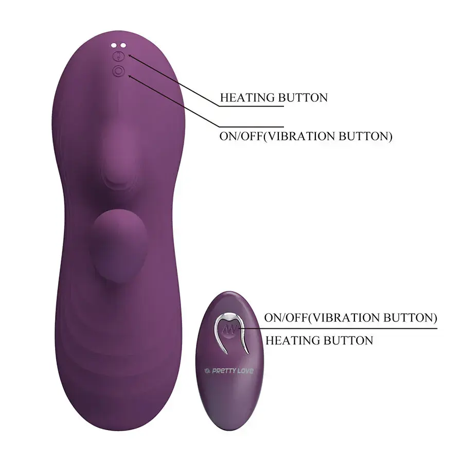 Sēdus vibrators Pretty Love Luka Photo 8