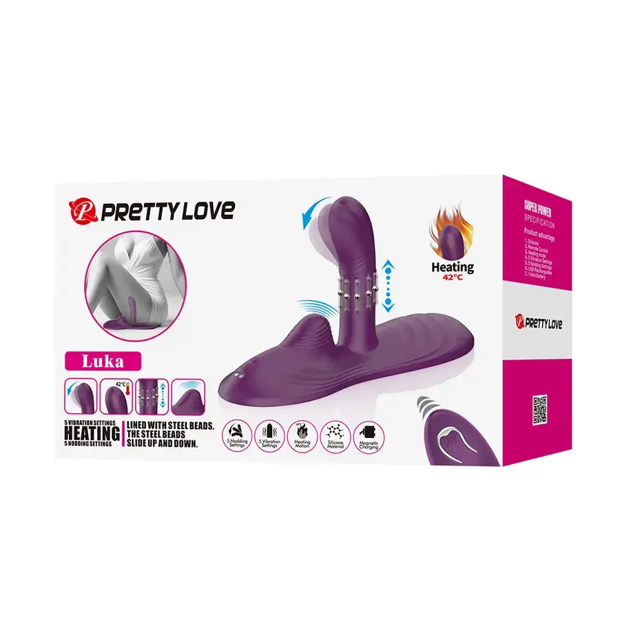 Sēdus vibrators Pretty Love Luka Photo 10