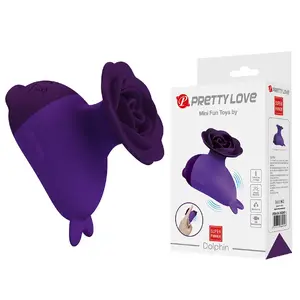 Mini vibrator with clip, pretty love Dolphin Mini Vibrator with Clip