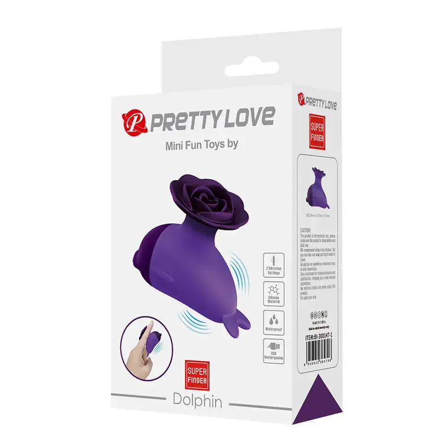 Mini vibrator pretty love Dolphin Mini Vibrator with Clip Photo 9