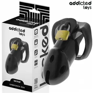 Клетка для пениса ADDICTED TOYS LOCKED Unbroken Den, внутренняя длина 9.8 см