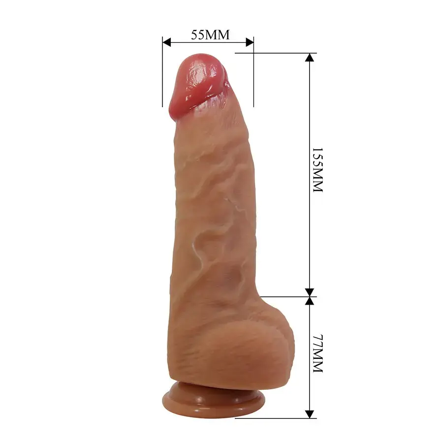 Reālistisks dildo pretty love D-245200 — 23,2 cm Photo 7