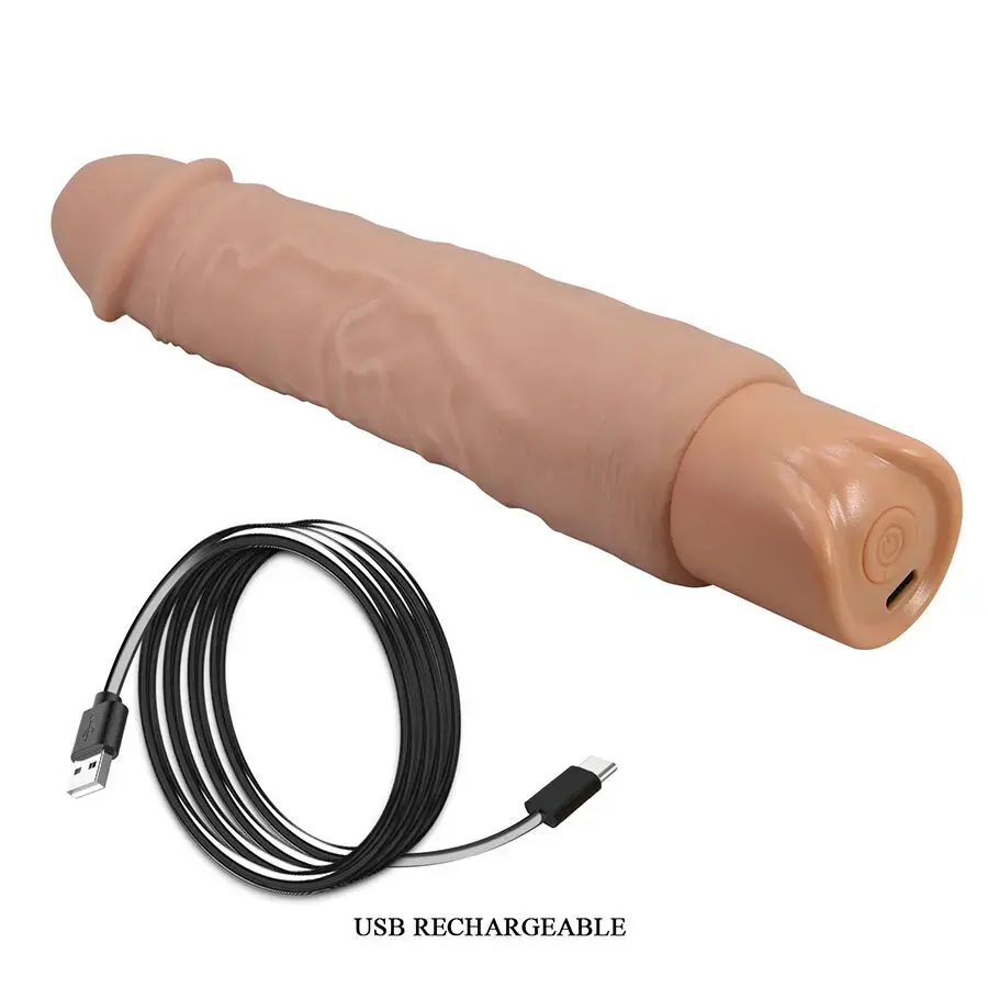 Elastīgs reālistisks vibrators pretty love Rufus Photo 9