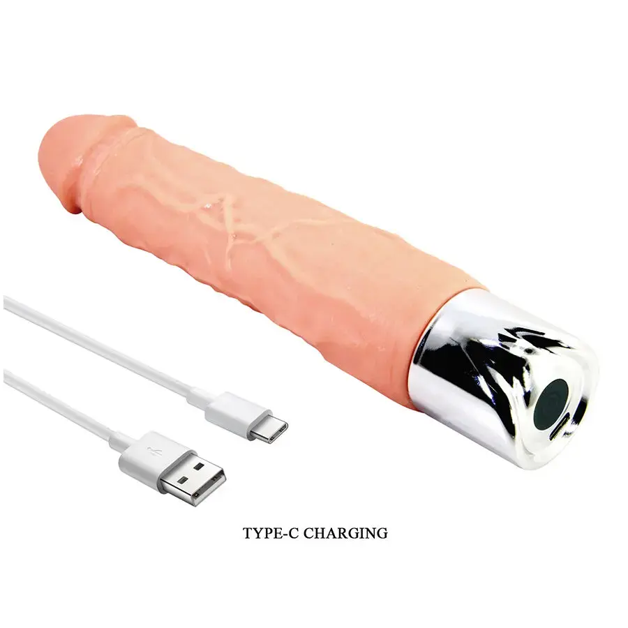 Elastīgs reālistisks vibrators PRETTY LOVE Osric Pro Photo 7