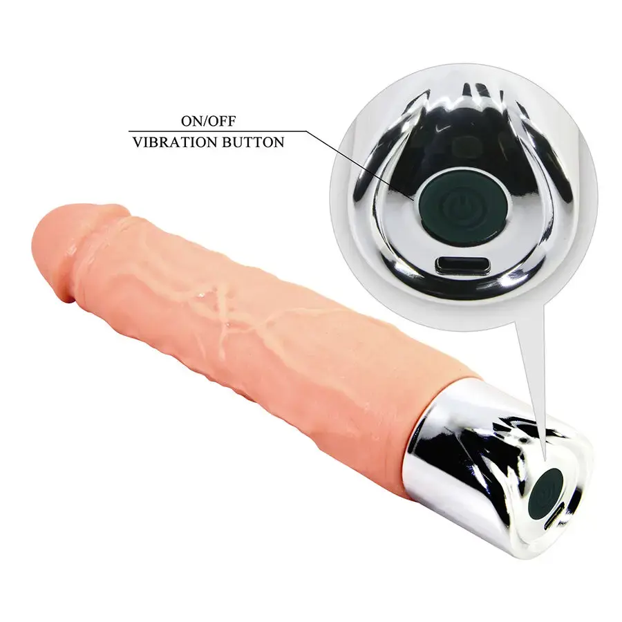 Elastīgs reālistisks vibrators PRETTY LOVE Osric Pro Photo 8