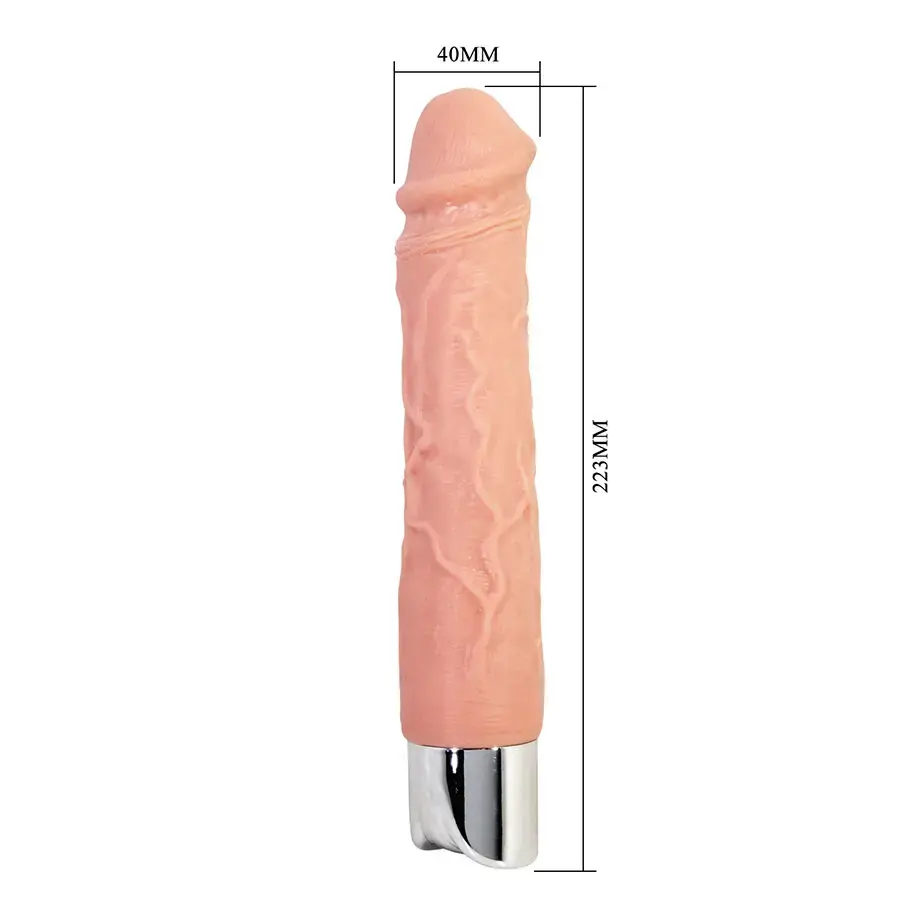 Elastīgs reālistisks vibrators PRETTY LOVE Osric Pro Photo 9