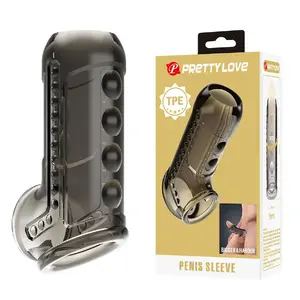Текстурированный насадка на пенис, pretty love PRETTY LOVE - TEXTURED PENIS SLEEVE