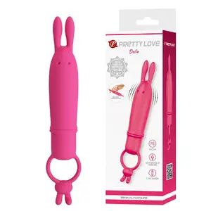 Rabbit vibrator pretty love Delia with resistance ring — model D-245228