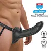 Strap-on ar vibrējošu dildo — pretty love Landon Black Photo 8