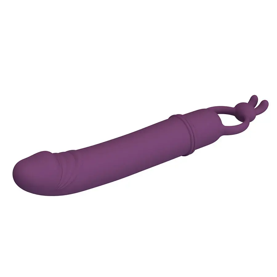 Vibrator penis form with resistance ring — pretty love CORA Photo 4