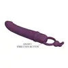 Vibrator penis form with resistance ring — pretty love CORA Photo 7