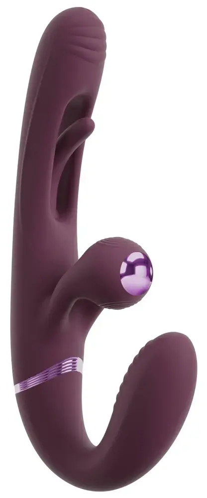 Strapless Strap-On Flic dubultais vibrators — Javida Photo 3