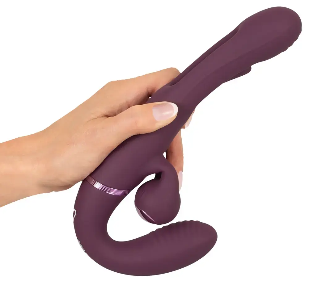 Strapless Strap-On Flic dubultais vibrators — Javida Photo 9