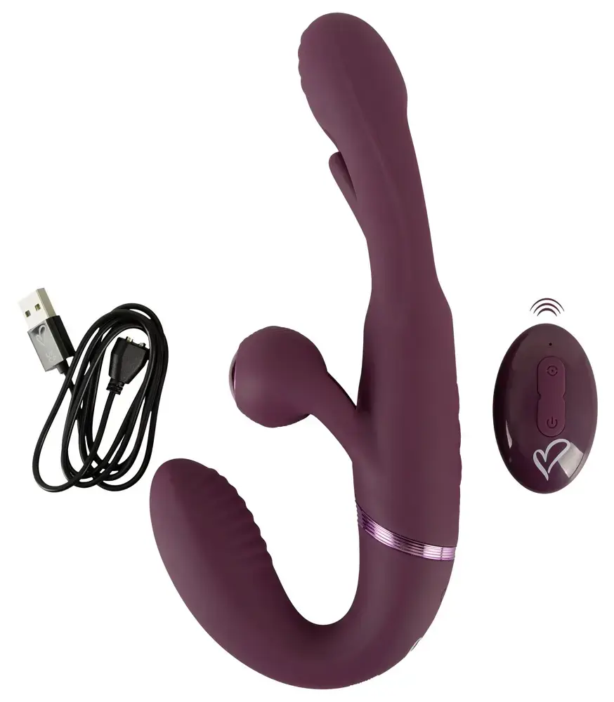 Strapless Strap-On Flic dubultais vibrators — Javida Photo 13