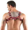 Плетёга на грудь Svenjoyment Men's Chest Harness красный S-XL Photo 5