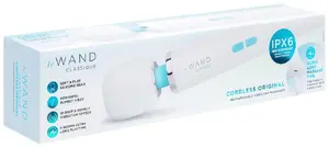 Masāžas dūzis le wand Classique Cordless Rechargeable — 33 cm garums, Ø 6,3 cm galviņa, 10 vibrācijas režīmi, USB uzlāde