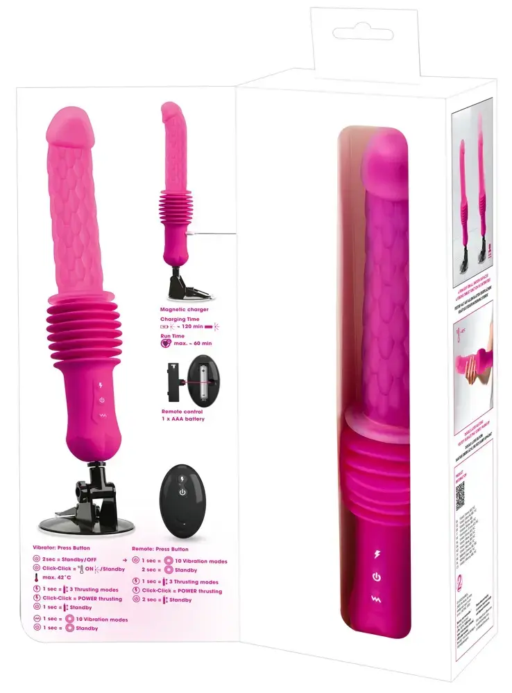You2Toys RC Warming Fucking Machine Pin — трусовой вибратор Photo 15