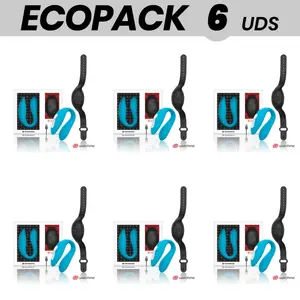 WearWatch WatchMe Dual Vibrator Technology — ECOPACK 6 units, Indigo/Jet