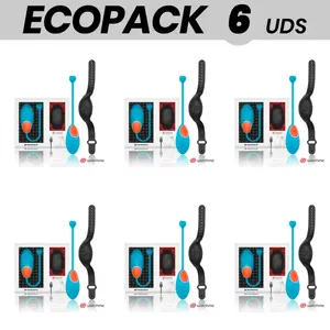WearWatch WatchMe Blue/JET remote-controlled vibrating egg ECOPACK 6 units