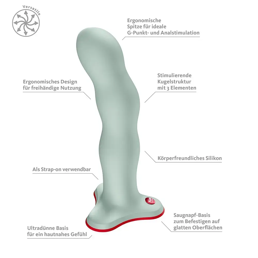 Dildo Fun Factory Bouncer Light Green Photo 7