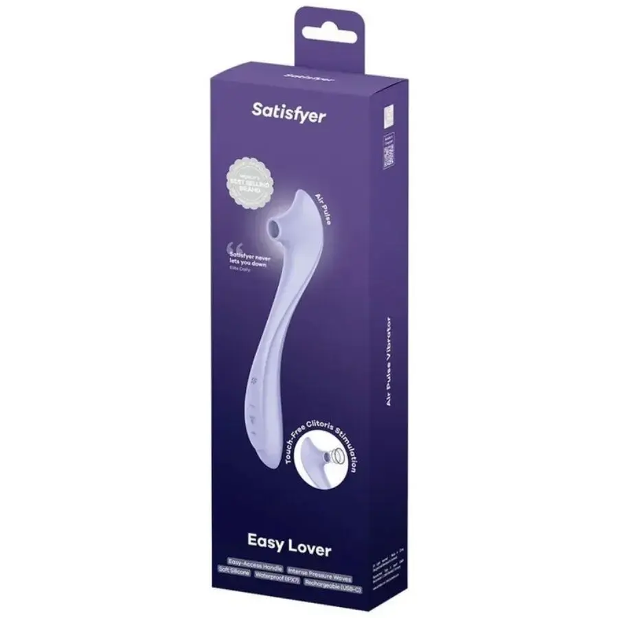 SATISFYER Easy Lover — vibrators un air-pulse stimulators Photo 5