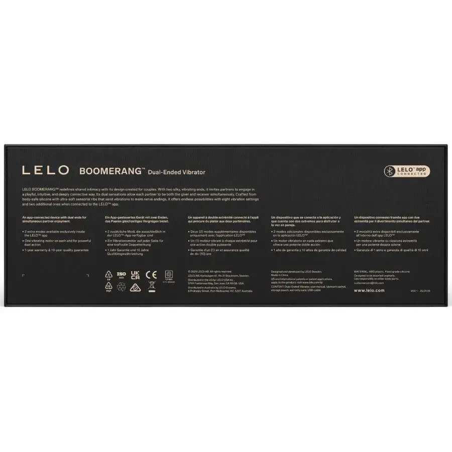 Lelo Boomerang double-ended vibrator Photo 5