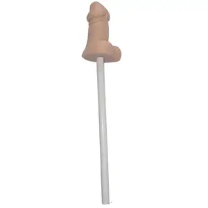 Soft Penis Pencil Light Tone — Diablopicante D-245420, soft flexible pen with writing and anti-stress function, flesh color